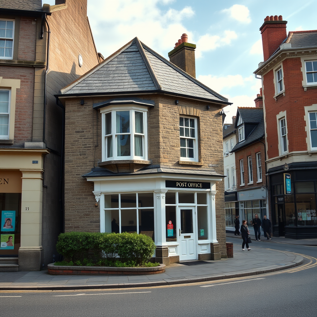Historic town centre post office listed for sale at £375,000
